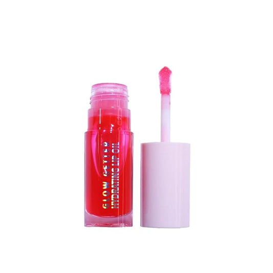 Glow Getter Hydrating Lip Oil (008, Juicy Red)-Velvo Beauty