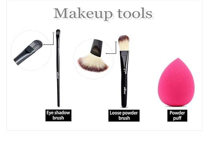 All-in-One Makeup Gift Set Travel Makeup Kit Complete Starter Makeup Bundle Lipgloss Lipstick Concealer Blushes Powder Eyeshadow Palette Cosmetic Palette for Teen Girls & Adults #5-Velvo Beauty