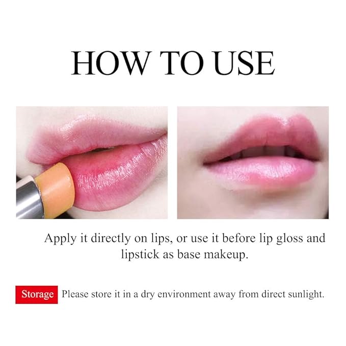 LANBENA Chameleon Lip Balm Nourishing Moisturizing Lip Care Daily Use Natural Extract Beauty Makeup Lipstick-Velvo Beauty