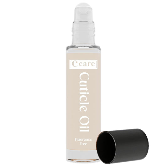C CARE Fragrance Free Roll-On Cuticle Oil | Natural Revitalizing Hydrating Nail Oil | Repaires Cuticles Overnight | For Damaged Skin And Thin Nails | Paraben Cruelty Free Formula | 10ml-Velvo Beauty