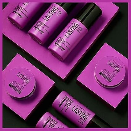 MaybellineFacestudio Lasting Fix Setting + Perfecting Loose Powder Makeup, All Day Matte Wear, Minimizes Shine, Sets Foundation Makeup, Translucent, 0.21 oz., White-Velvo Beauty