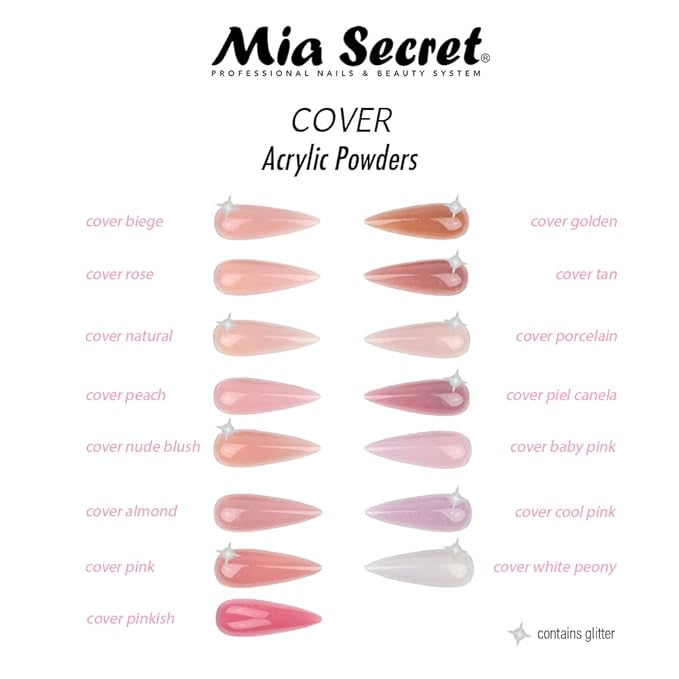 Mia Secret - Cover Nude Blush Acrylic Powder 1.5Lbs-Velvo Beauty