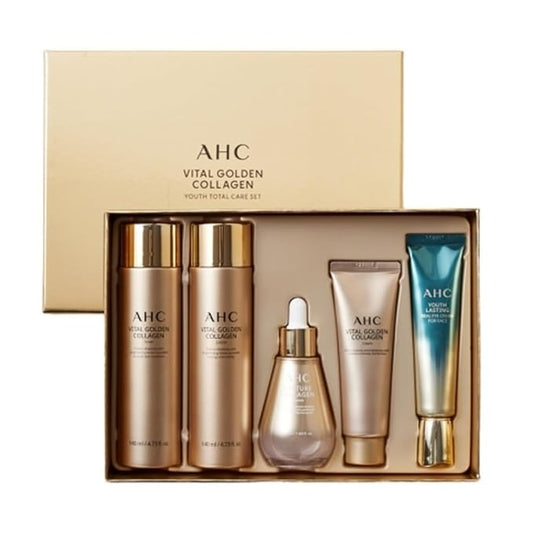 AHC Vital Golden Collagen Youth Total Care Skin care eye cream Special set-Velvo Beauty