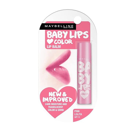 Maybelline Baby Lips Loves Color Lipcare Spf 16 - Pink Lolita-Velvo Beauty