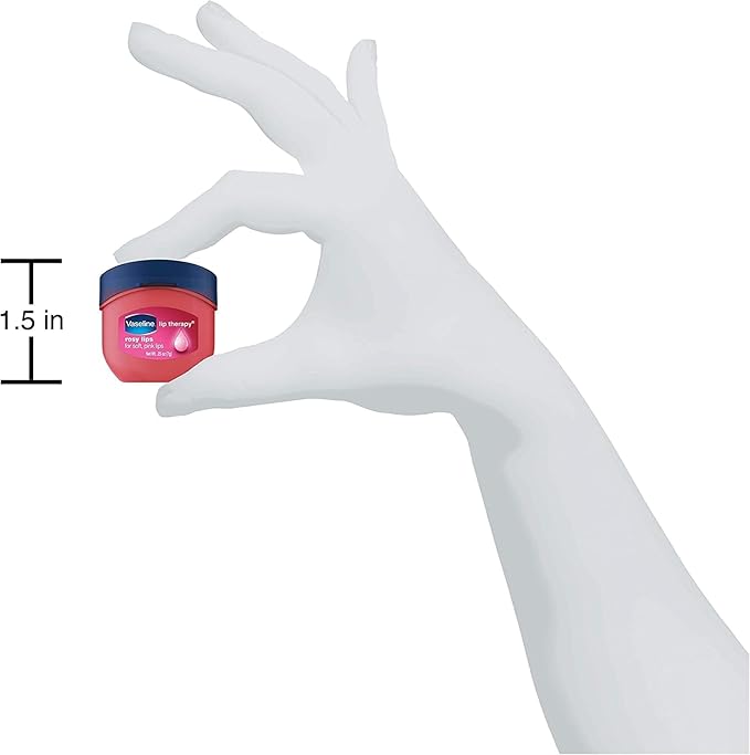 Vaseline Lip Therapy Rosy Lips Flavor Dry Chapped Lips 0.25 Oz (7g)-Velvo Beauty