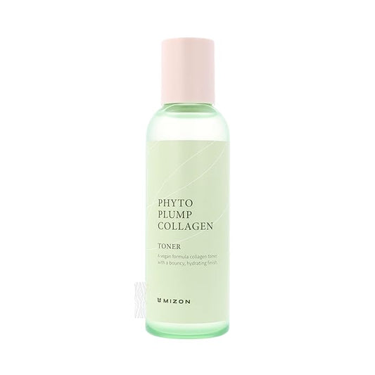 MIZON Phyto Plump Collagen TONER, Plant Collagen with Adenosine, Vegan Formula, Hydrating, Anti-Wrinkle Care (150 ml/5.07 fl oz)-Velvo Beauty