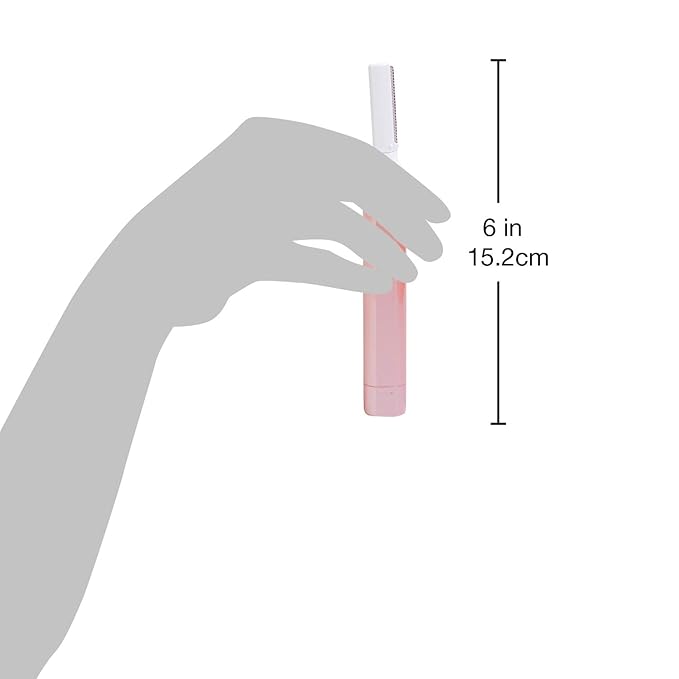 About Face Sonic Beauty Wand - Electric Facial Hair Remover and Bonus Eyebrow Shaper, Ideal for Shaving, Exfoliating and Brow Shaping, Epilator for Men & Women-Velvo Beauty