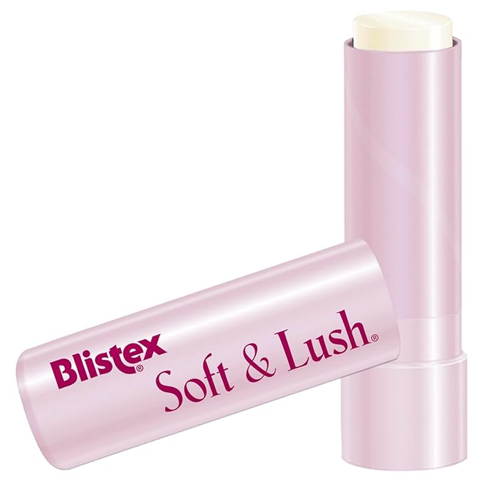 Blistex Soft & Lush Lip Protectant, 0.13 Ounce Tube, Pack of 6 – Softens & Conditions, Creamy Smooth Texture, Hydrating Lip Balm, Daily Lip Hydration,-Velvo Beauty