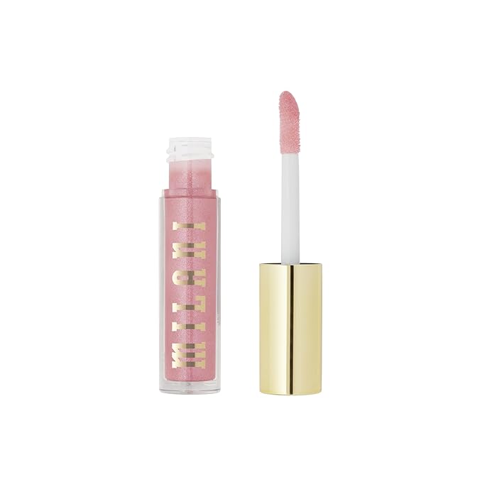 Milani Keep It Full Nourishing Lip Plumper - Sparkling Pink (0.13 Fl. Oz.) Cruelty-Free Lip Gloss for Soft, Fuller-Looking Lips-Velvo Beauty