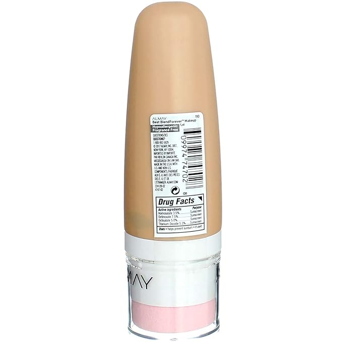 Almay Best Blend Forever Foundation, Ivory, 1 fl. oz., SPF 40 Broad Spectrum-Velvo Beauty