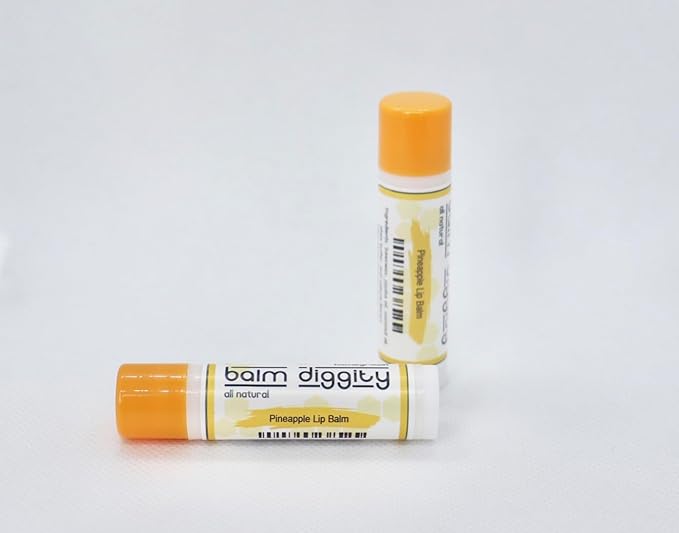 It's The Balm Diggity 2-pack Pineapple Beeswax, All-Natural, Moisturizing, and Nourishing Lip Balm Made With Just 5 Ingredients-Velvo Beauty