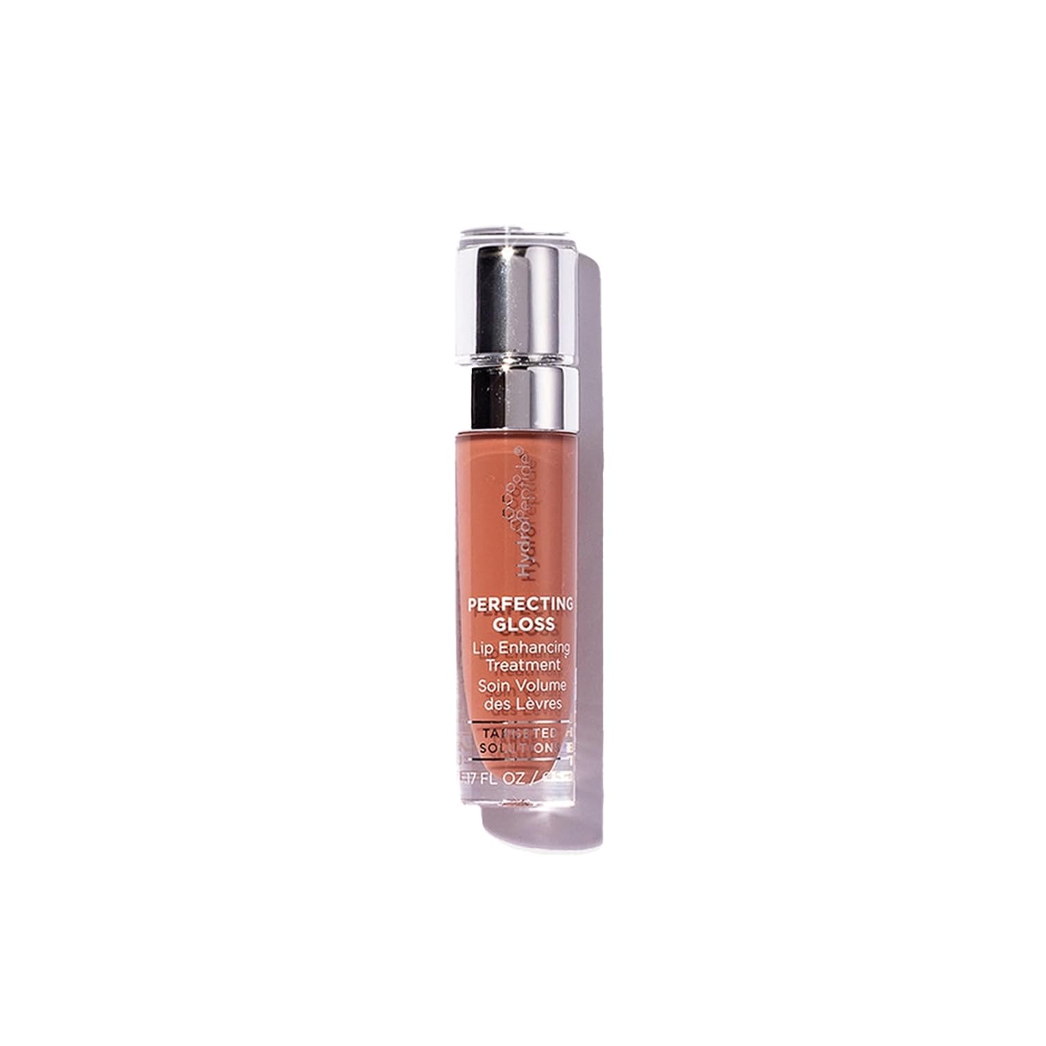 HydroPeptide Perfecting Gloss, Lip Plumping Gloss & Hydrating Treatment, Volumizing Collagen-Boosting Enhancer with Hyaluronic Acid & Peptides, Sun-Kissed Bronze, 0.13 Ounce-Velvo Beauty