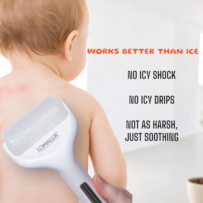 Cool IT! ICE Roller - Whole Body Cold Therapy Temporarily Relieves Skin Itch, Skin Irritation, Eczema, Skin Rashes, Minor Burns, Sunburn-Velvo Beauty