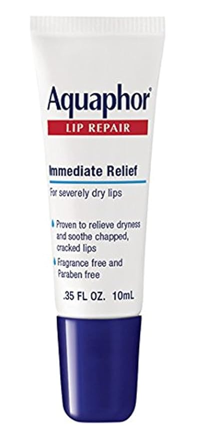 Aquaphor Lip Repair Dry, Chapped Lip Balm, 0.35 oz-Velvo Beauty