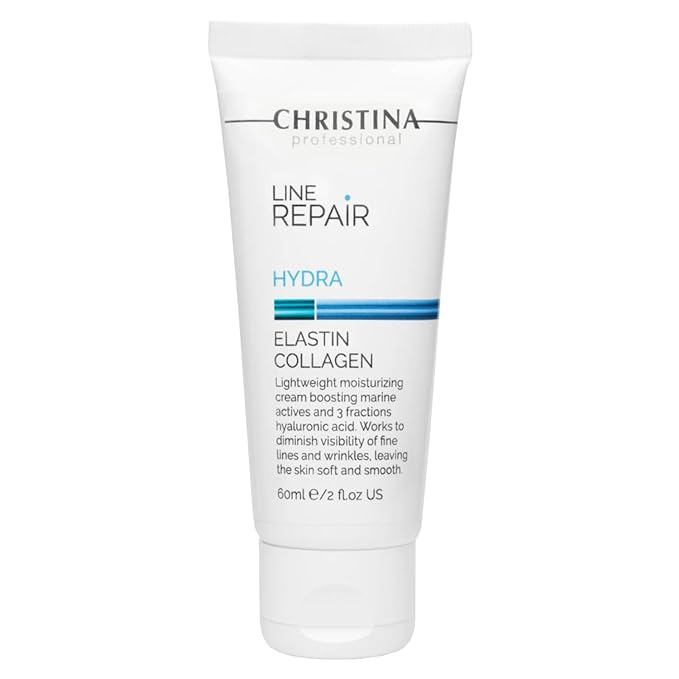 Christina Line Repair Elastin Collagen Cream for Face with Hyaluronic Acid | Face Repair Cream Nourishes and Replenishes the Skin 60ml / 2 fl.oz-Velvo Beauty