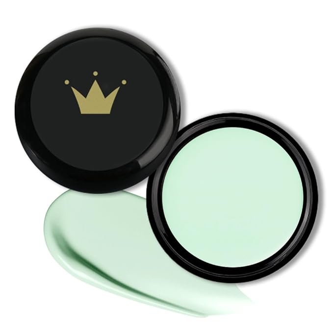 Kaely Color Correcting Concealer,Cream Pot Concealer Full Coverage,under Eye Concealer Palette for Conceals Dark Circles,Waterproof Foundation Face Makeup,08 Green-Velvo Beauty