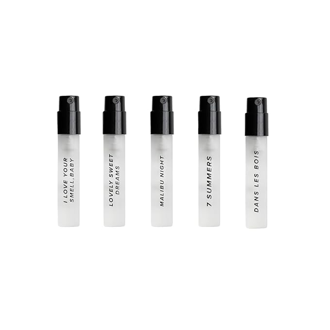 Dime Beauty Perfume Sampler, Hypoallergenic, Clean Perfumes, Eau de Toilette For Women (Set of 5, 2 ml)-Velvo Beauty