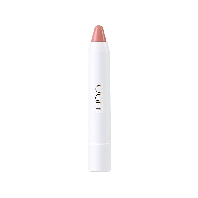 Ogee Tinted Sculpted Lip Oil - Lip Stain Made with 100% Organic Coconut Oil, Jojoba Oil, and Vitamin E - Best as Lip Balm, Lip Color or Lip Treatment - MAGNOLIA-Velvo Beauty
