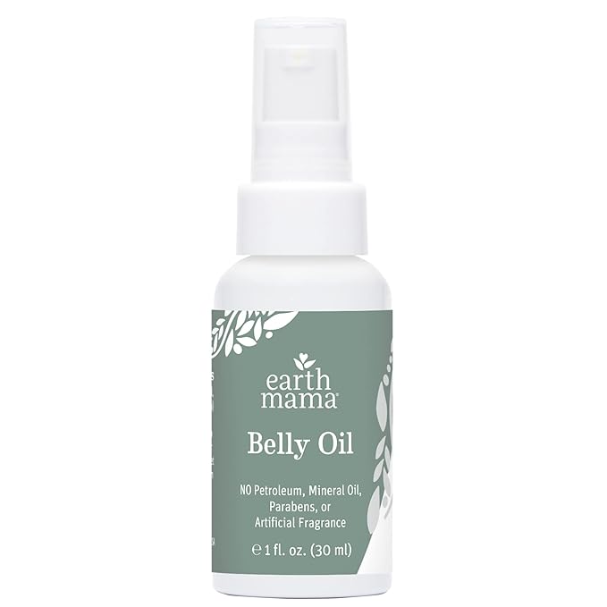 Earth Mama A Little Something for Mama-to-Be Gift Box | Maternity Safe Skin Care Set, Expecting and New Mom Gifts, Organic Body Wash, Belly Butter, Belly Oil, Deodorant and Lip Balm, 5 Pieces-Velvo Beauty