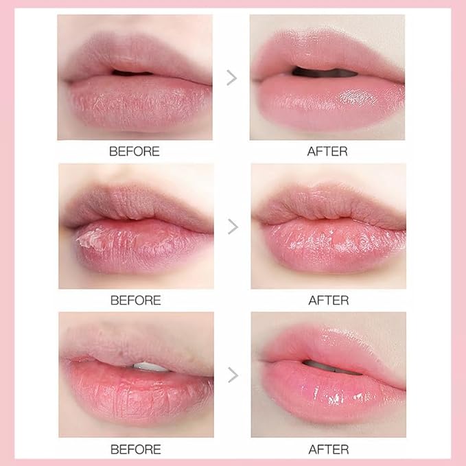 3PCS Bee Lip Balm Honey Pot,Honey&Apple Lime Lip Mask Overnight Moisturizing Lip Balm,Hydrating Prevention Dry and Cracked Reduces Lip Lines Lip Sleeping Mask (Honey+Strawberry+Apple Lime)-Velvo Beauty