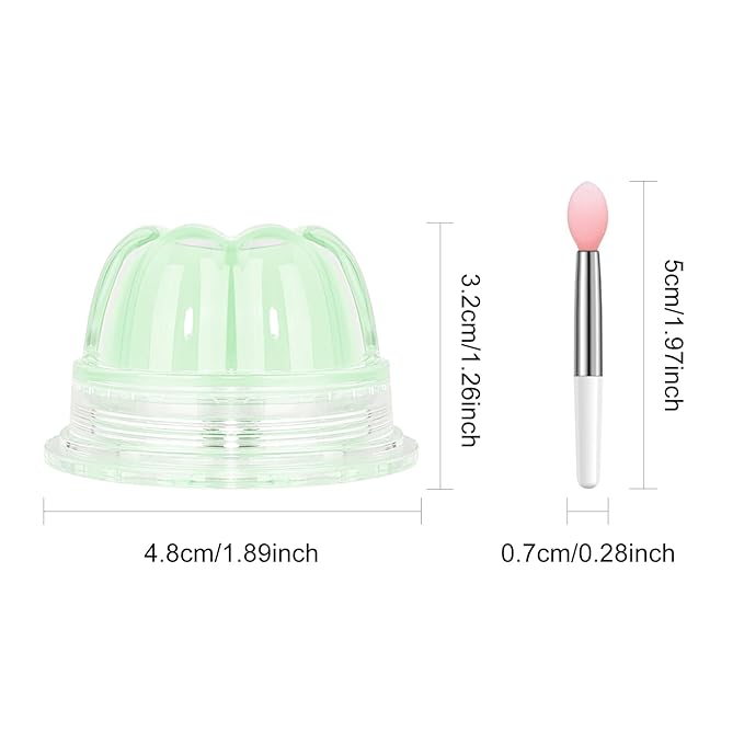 2Pc Jelly Lip Mask Overnight,Fruity Avocado Lip Sleeping Mask Day Night Repair Kawaii Lip Balm Hydrate Plump Dry Lip Scrubs Exfoliator,Lip Care Lip Moisturizer with Collagen-Avocado-Velvo Beauty