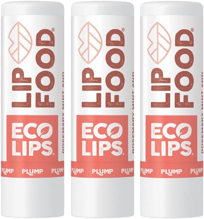 Eco Lips Lip Food - Organic Lip Balm (Plump)-Velvo Beauty