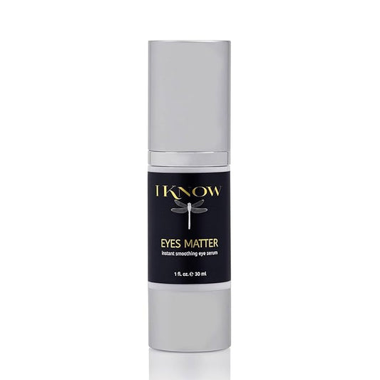 EYES MATTER Instant Smoothing Eye Serum, Rapid Wrinkle Reducer, Rejuvenating, Brightening Treatment for Fine Lines, Puffiness & Dark Circles, (1oz)-Velvo Beauty