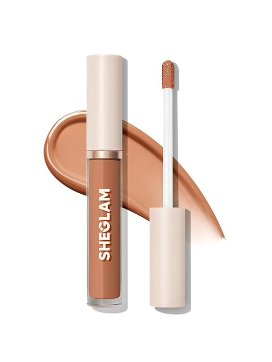 SHEGLAM 12HR Full Coverage Concealer Matte Finish Concealer Stick for Under Eye and Dark Circles - Chestnut-Velvo Beauty
