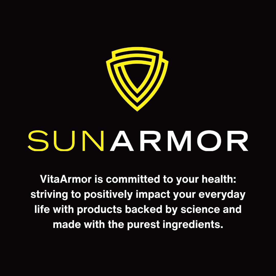 SunArmor Advanced with Nicotinamide and Powered by Polypodium Fights The Signs of Photoaging, Use with Sunscreen, Dermatologist Developed, 120 Capsules-Velvo Beauty