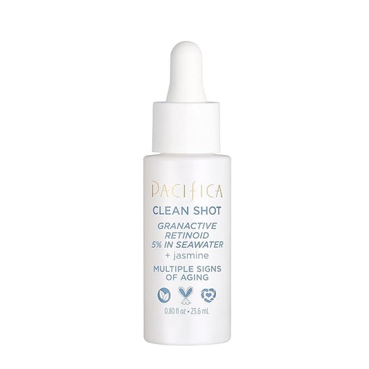 Pacifica Clean Shot Granactive Retinoid 5 Percent In Seawater Unisex, 0.8 Oz-Velvo Beauty