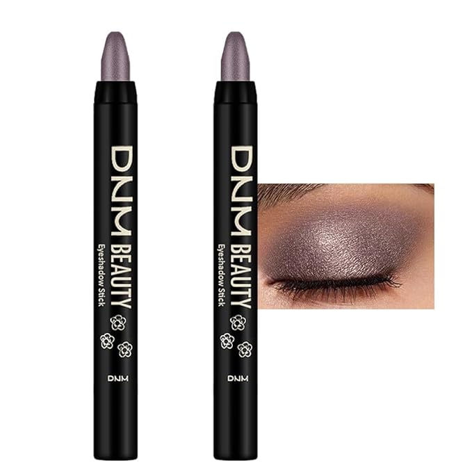 evpct 2Pcs Cream Eyeshadow Sticks Set for Eyes Waterproof, Smoky AmethystShimmer Matte Eye shadow Stick Pencil Pen Bulk sombras en crema para ojos 24+24-Velvo Beauty