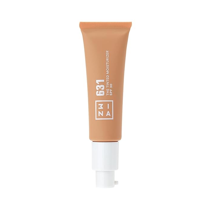 3INA 631 Tinted Moisturizer for Face with SPF 30 - Sun Beige - BB Cream with Light to Medium Coverage - Hyaluronic Acid Moisturizer for All Skin Tones - Vegan, Cruelty and Paraben Free Make Up - 1 oz-Velvo Beauty