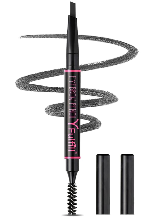 Black Eyebrow Pencil - Women's Waterproof Brow Pencils-Velvo Beauty
