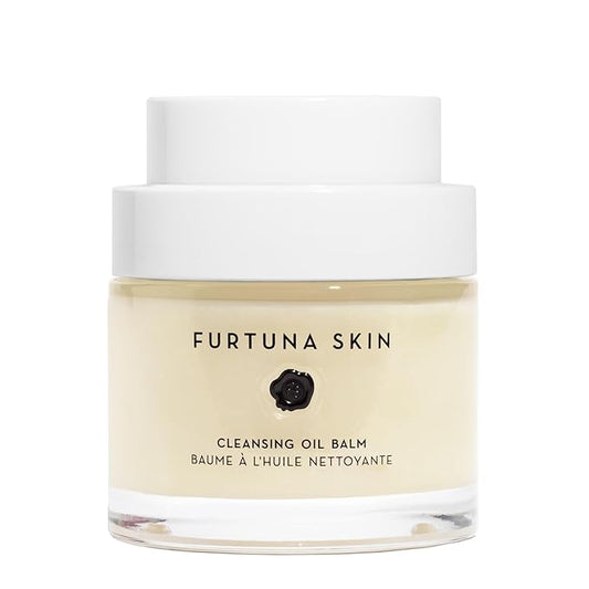 Furtuna Skin Cleansing Oil Balm - Luxurious Vegan Makeup Remover & Skin Nourisher, Olive Oil & Wild Organic Plants Blend, 80g-Velvo Beauty