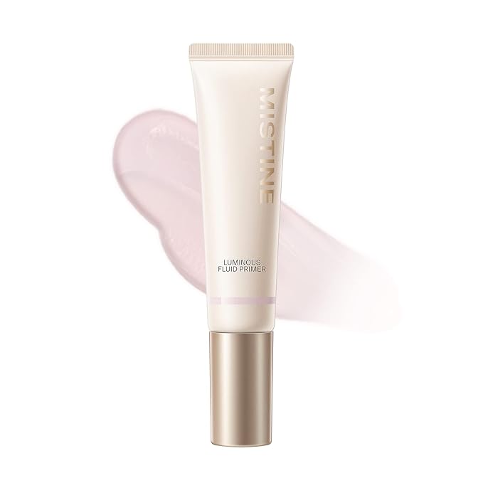 MISTINE Hydrating Makeup Face Primer, 8 Types of Hyaluronic Acid Blur Makeup Primer, Vitamin B5, Skin Perfecting & Smoothing Makeup Primer for Mature Skin,1 Oz-Velvo Beauty
