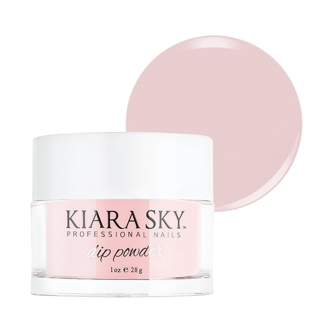 Kiara Sky Long Lasting Nail Dip Powder Pink Tones 1 oz, Pink Powderpuff-Velvo Beauty