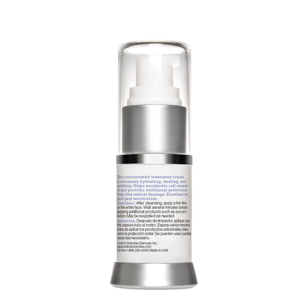 CONTROL CORRECTIVE Growth Factor Treatment Cream, 0.5 Oz - An Elegant Facial Cream For Calming Down Skin After Peels, Microdermabrasion Or Retinol Usage, Diminishes Visible Scars, Soothes Irritation-Velvo Beauty