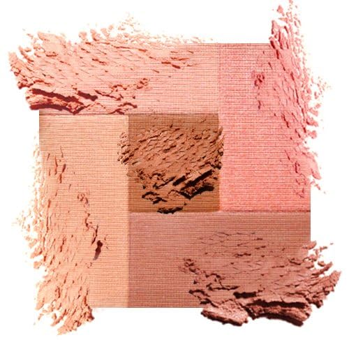 Palladio 2-In-1 Mosaic Blush and Bronzer, Silky Smooth Face Makeup Pressed Powder, Five Color Hues from Shimmering Pinks to Golden Browns, Rich Pigmented Shades, Flawless Finish, Desert Rose, 0.3 Oz-Velvo Beauty
