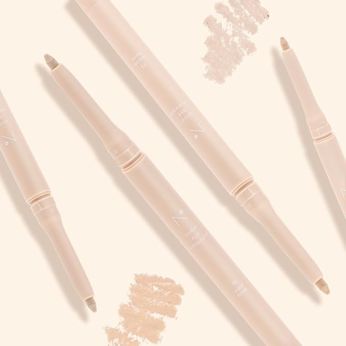 Under Eye Highlighter Pencil (01 warm) | Nobev Under Eye Concealer Pencil for Flawless Coverage | Korean Aegyo Sal Highlighter-Velvo Beauty