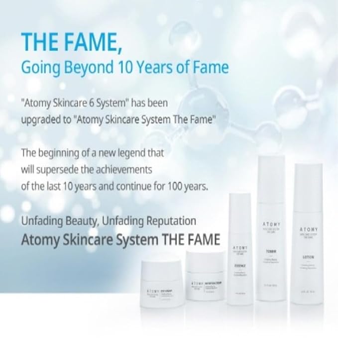 The Fame Skin Care System 1 SET including 5 kinds of skincare - Lotion, Toner, Essence, Eye Cream, Nutrition Cream | Korean Cosmetics | Unfading Beauty & Reputation | Strengthen Skin-Velvo Beauty