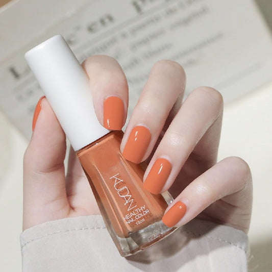 Nail Polish set - Nail Lacquer Quick Dry, Full Size, Vibrant, Colorful, Trendy, Glitter, Glossy, Metallic, Matte Nail Art Nail Shades (N9 almond, 52g)-Velvo Beauty