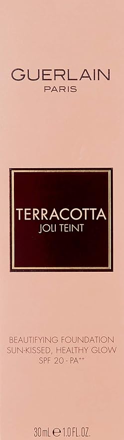 Guerlain Terracotta Joli Teint Beautifying SPF 20 Foundation, Natural, 1 Ounce-Velvo Beauty