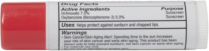 Quantum Health SuperLysine+ Lip Sunscreen Coldstick|Strawberry|Herbal Lip Balm|Soothes, Moisturizes, and Protects Lips from the Sun|SPF 21|0.17 Ounce Stick-Velvo Beauty