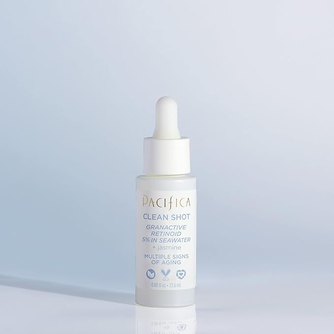 Pacifica Clean Shot Granactive Retinoid 5 Percent In Seawater Unisex, 0.8 Oz-Velvo Beauty