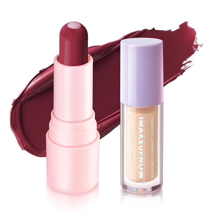 tinted lip balm, Conditioning & Nourishing Lip Balm, Matching concealer to cover lip lines and enhance color development- WINDSOR WINE-Velvo Beauty