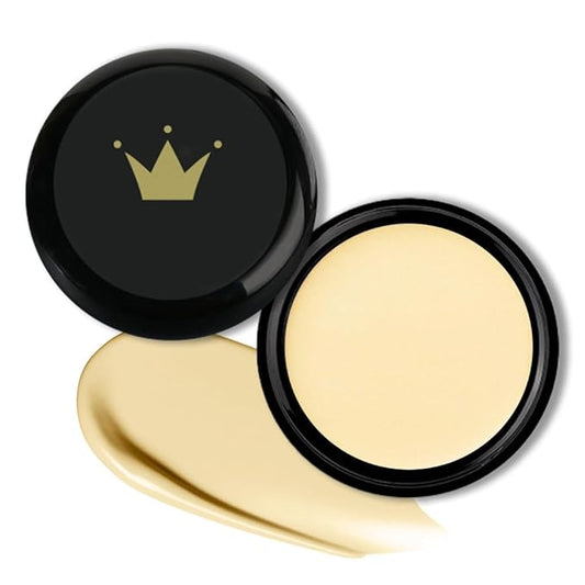 Kaely Color Correcting Concealer,Cream Pot Concealer Full Coverage,under Eye Concealer Palette for Conceals Dark Circles,Waterproof Foundation Face Makeup,10 Yellow-Velvo Beauty