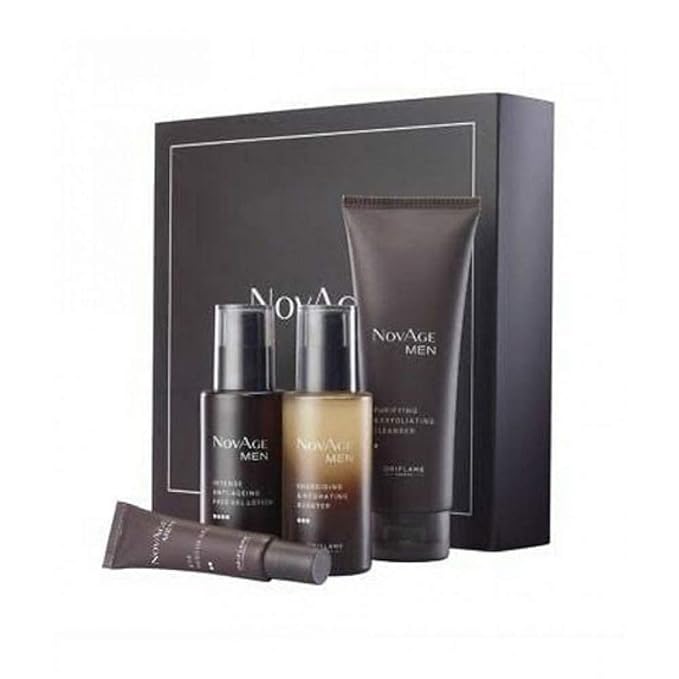 Nov Age Men Anti-Aging Skin Care Set for Ultimate Skin Full Of Set Skin Treatment by Sweden NOVAGE-Velvo Beauty