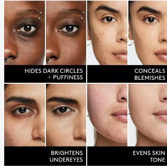 'Fenty Beauty by Rihanna We're Even Hydrating Longwear Waterproof Concealer - Your Skincare-Powered Solution to Dark Circles and Puffiness 0.30 oz / 9 ml (160W -light with warm peach undertones)-Velvo Beauty