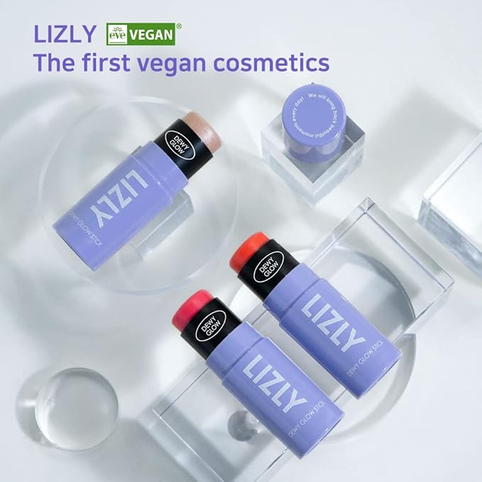 Vegan Blush Stick Multi Balm Cheek Stick Korean Make Up Dewy Glow Balm Stick sonrojo (03 Luminous)-Velvo Beauty