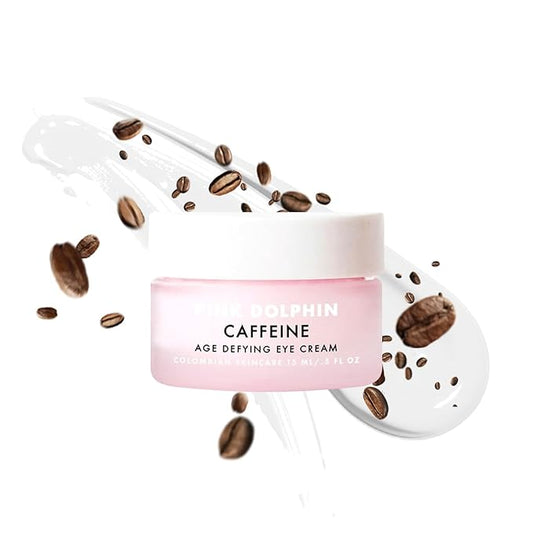 Caffeine Eye Cream for Dark Circles and Puffiness - Age Defying Reduce Fine Lines and Wrinkles - Skin Brightening with Retinol, Aloe Vera, Vitamin C, A, D and E, for Women and Men - 0.5oz-Velvo Beauty